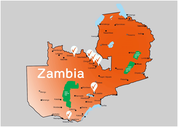 Our Locations in Zambia