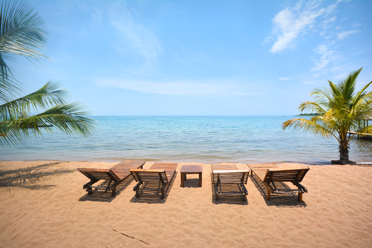 Ndole Bay Beach at Lake Tanganyika