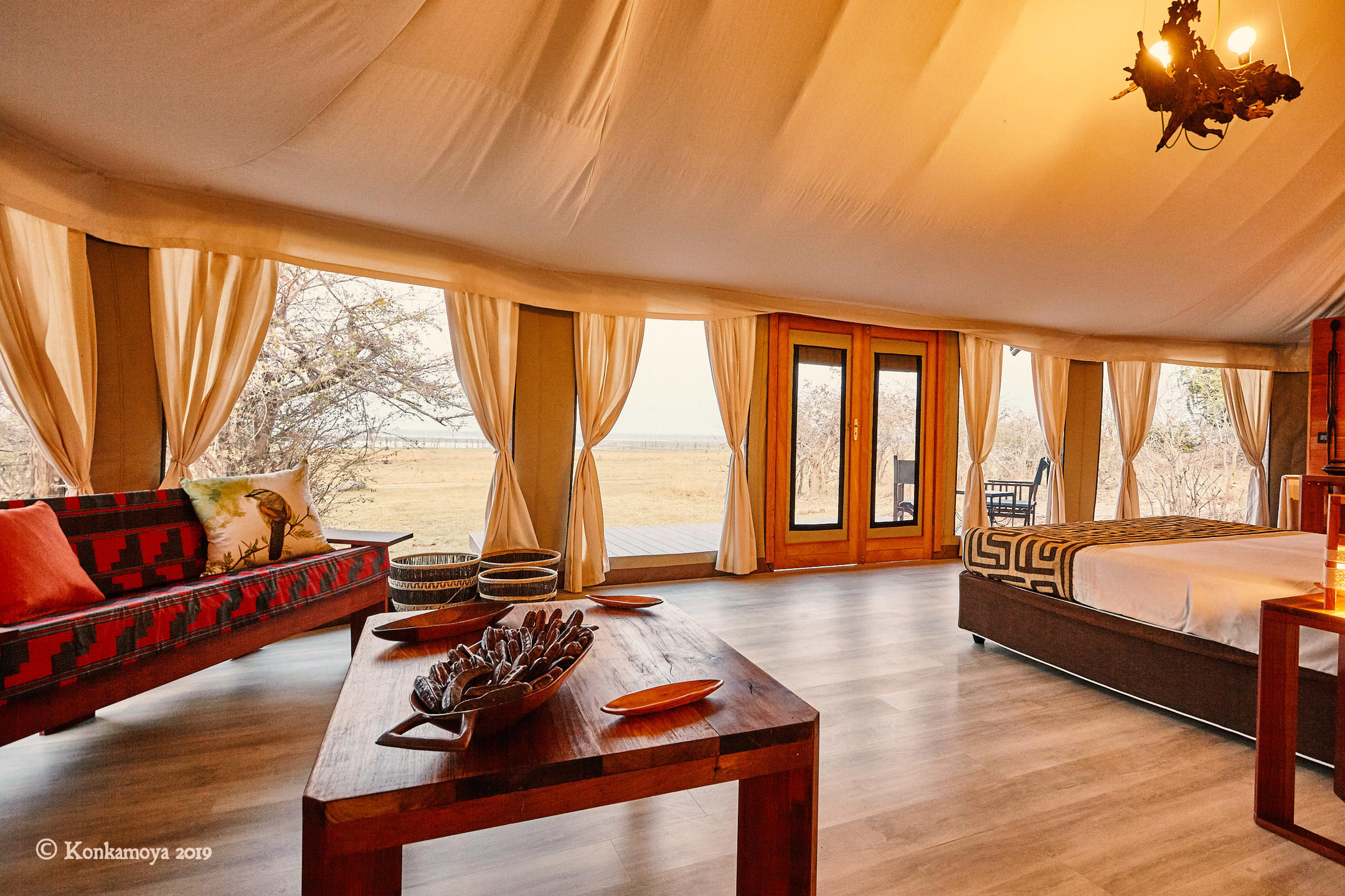 Inside the Tent