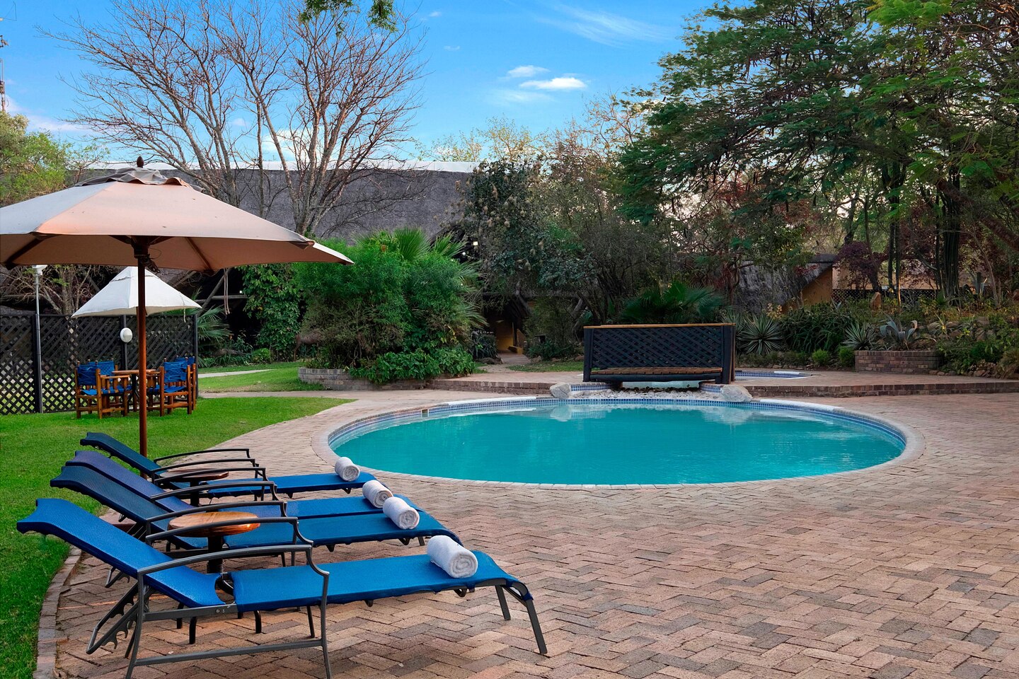 outside Pool - Lounge Area