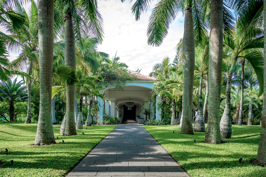 Hotel entrance