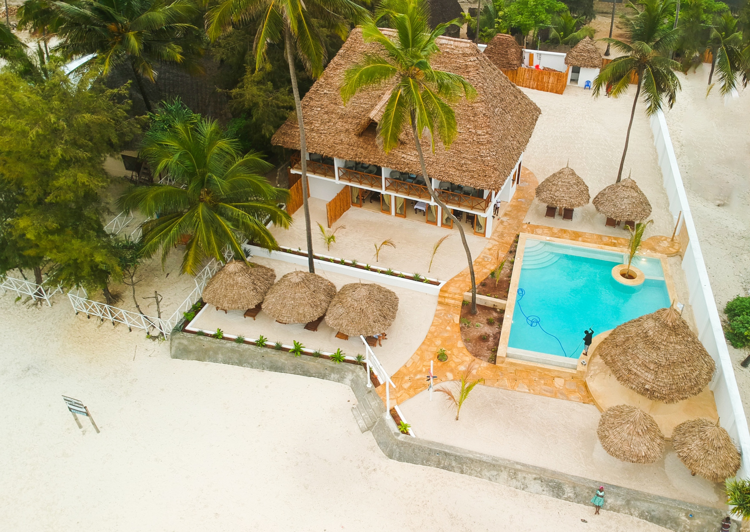 Alladin Beach Resort Aerial View