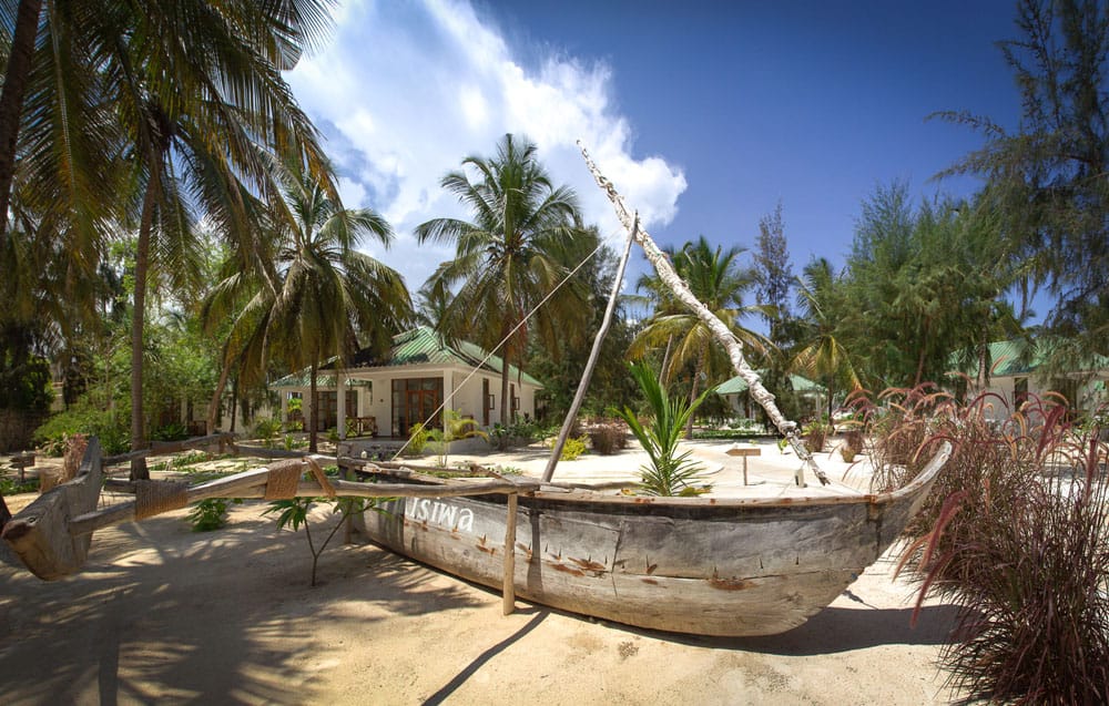 Kisiwa on the beach exterior