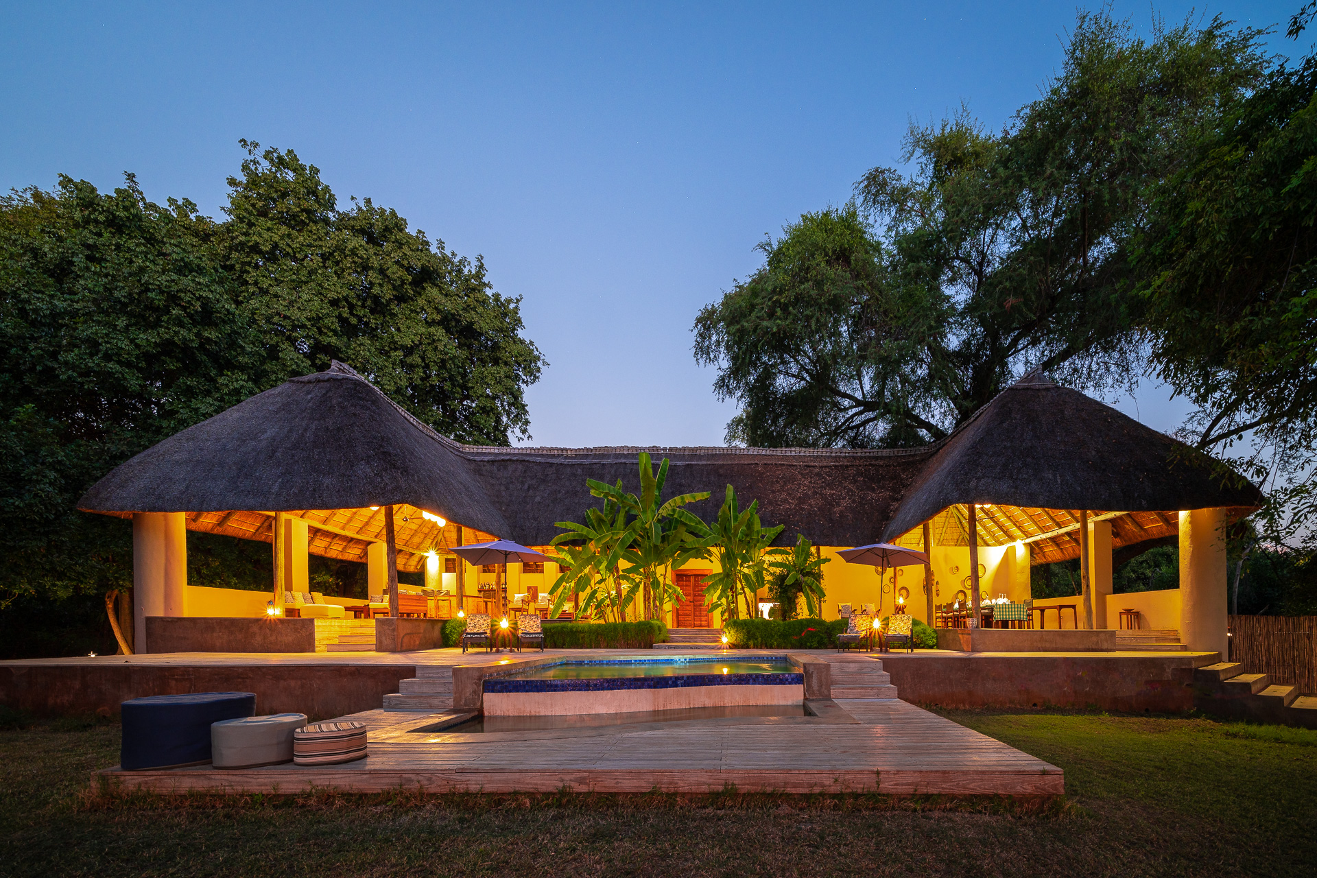 Night View of the Camp