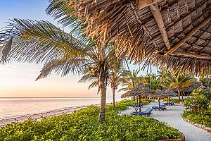 Beach at Breezes Zanzibar