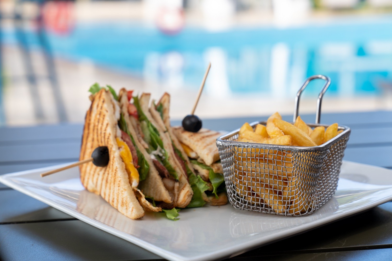 Food at coral strand - Seychelles