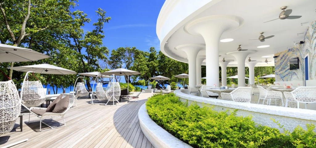 Restaurant at Coral Strand - Seychelles