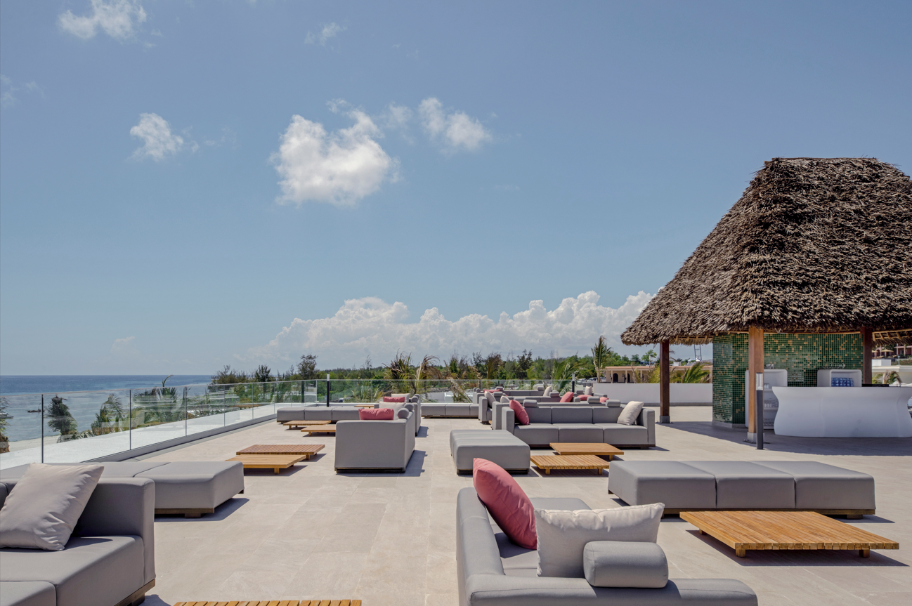 The Mora Hotel Zanzibar - deck