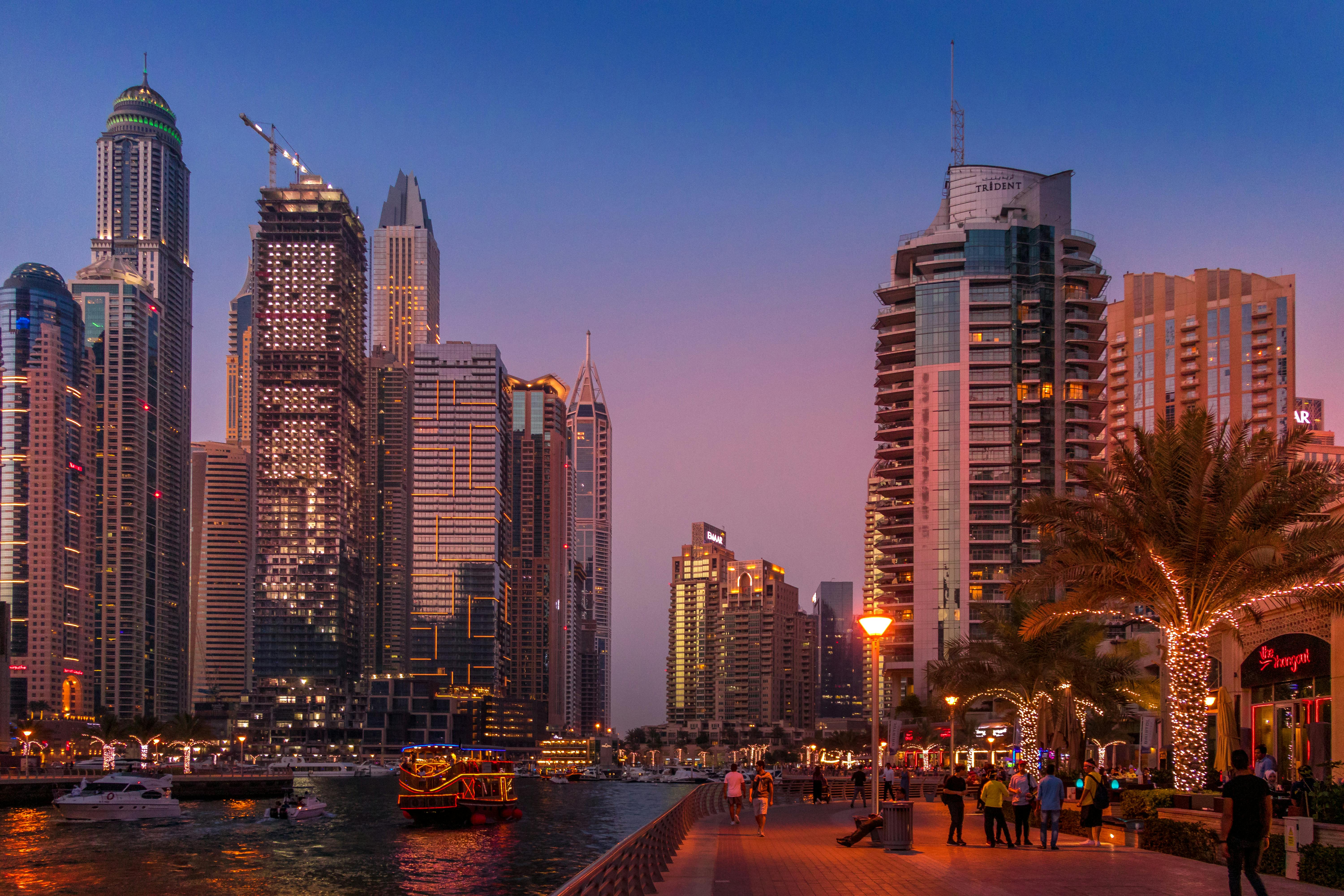 Dubai City at NIght