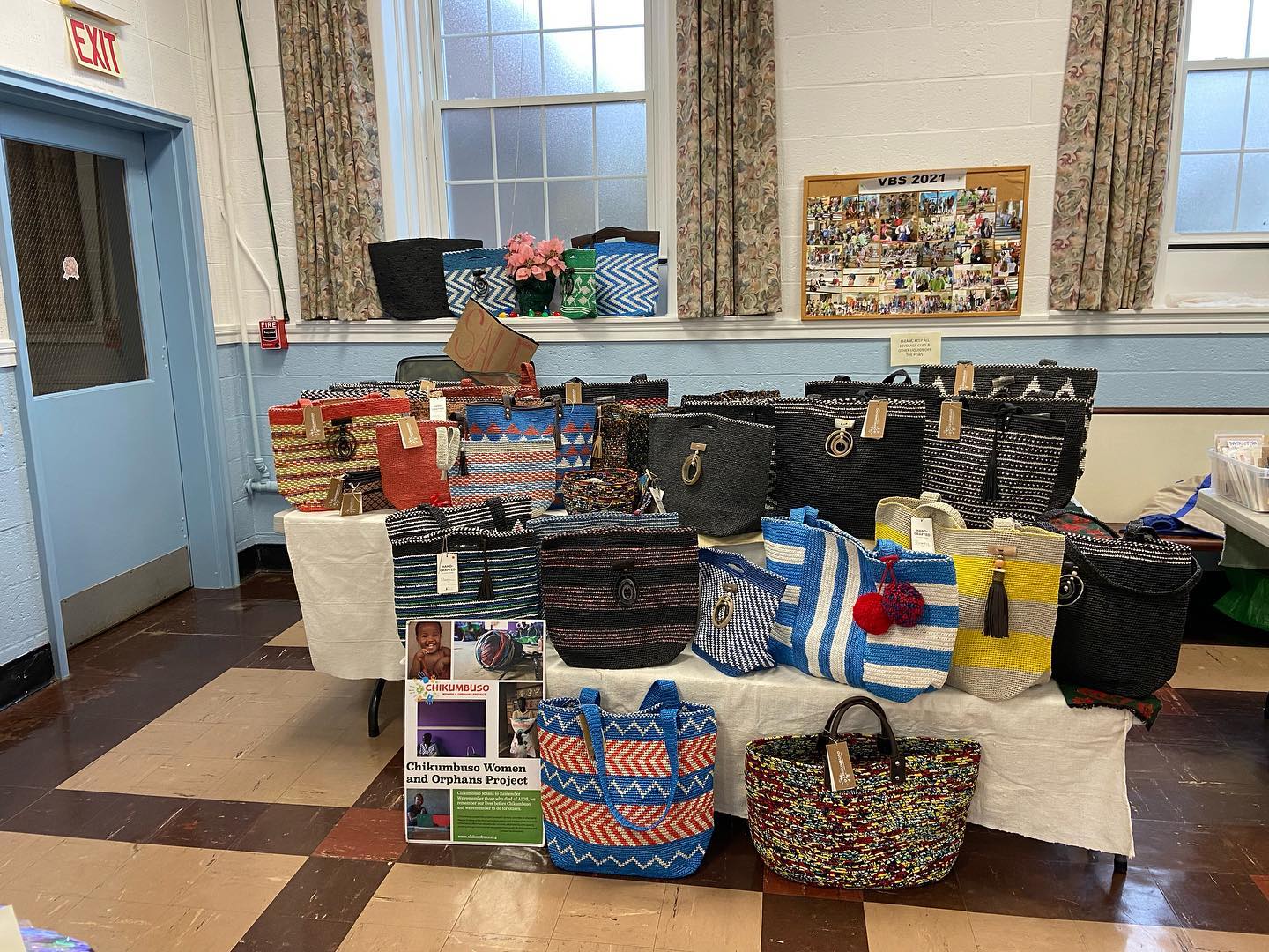 Bags from recycled plastic